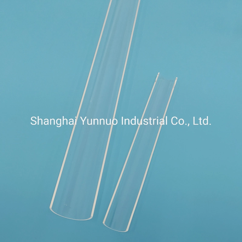 Clear Quartz Glass Tube Flange