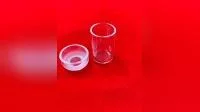 Heat Resistant Transparent Three Legs Quartz Crucible