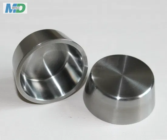 High Temperature 99.95 Pure Tungsten Crucible for Sapphire for Quartz Glass Melting Furnace