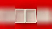 Customized Laboratory Milky White Translucent Quartz Glass Rectangle Melting Crucible