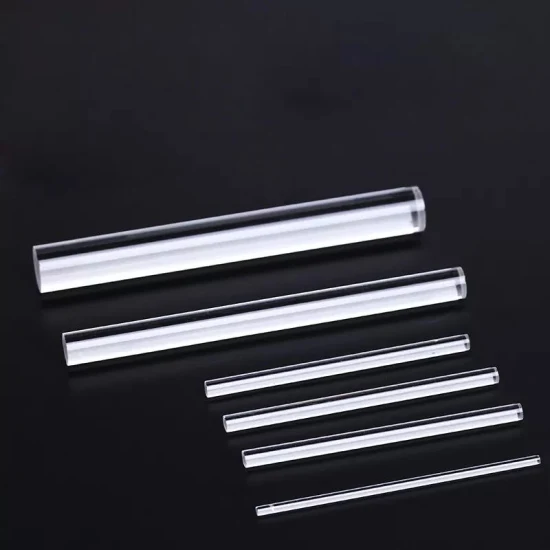 Heat Resistance Fused Silica Clear Quartz Glass Rod